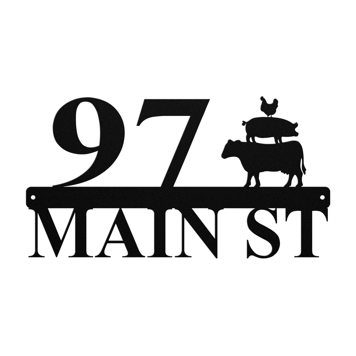 Address_Die-Cut_Metal_Sign_Black_Transparent_Mockup.png