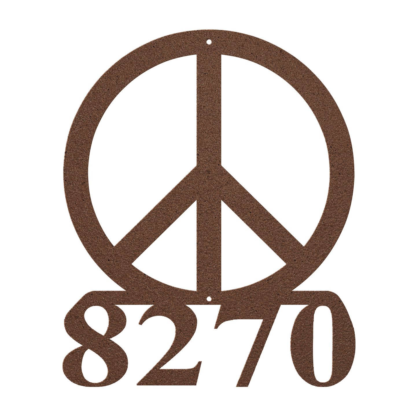 Peace_Sign_Address_Metal_Sign_Copper_Transparent_Mockup.png