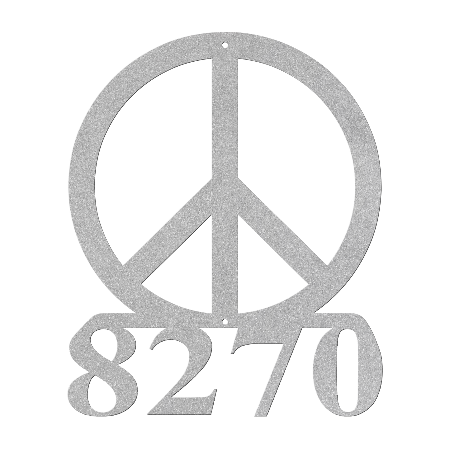 Peace_Sign_Address_Metal_Sign_Silver_Transparent_Mockup.png