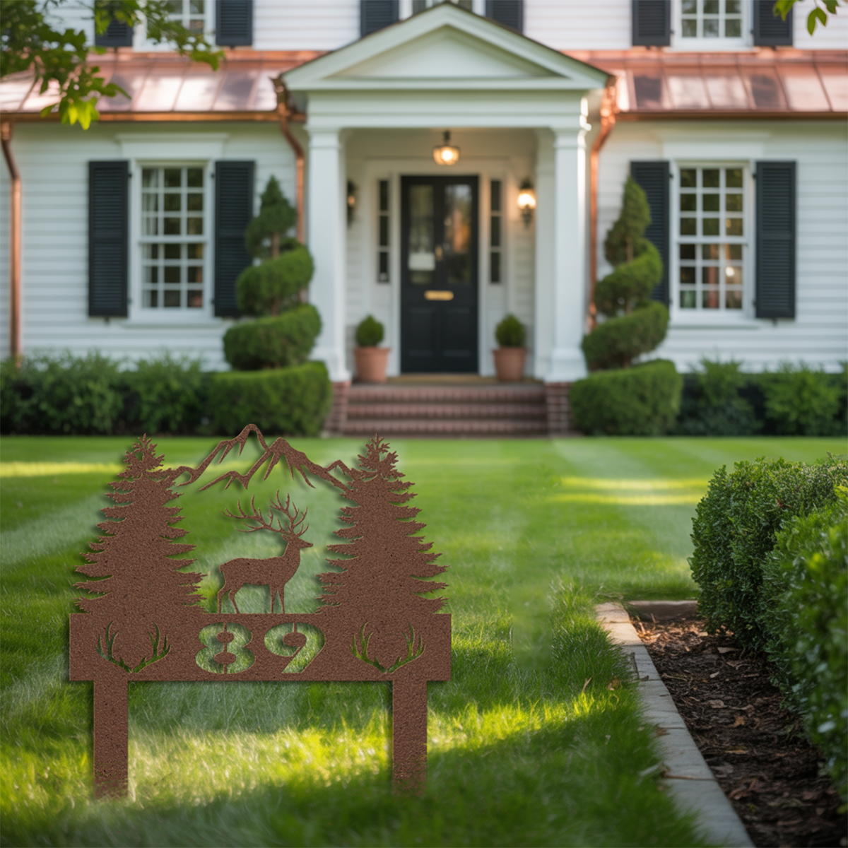Wilderness Address Metal Sign