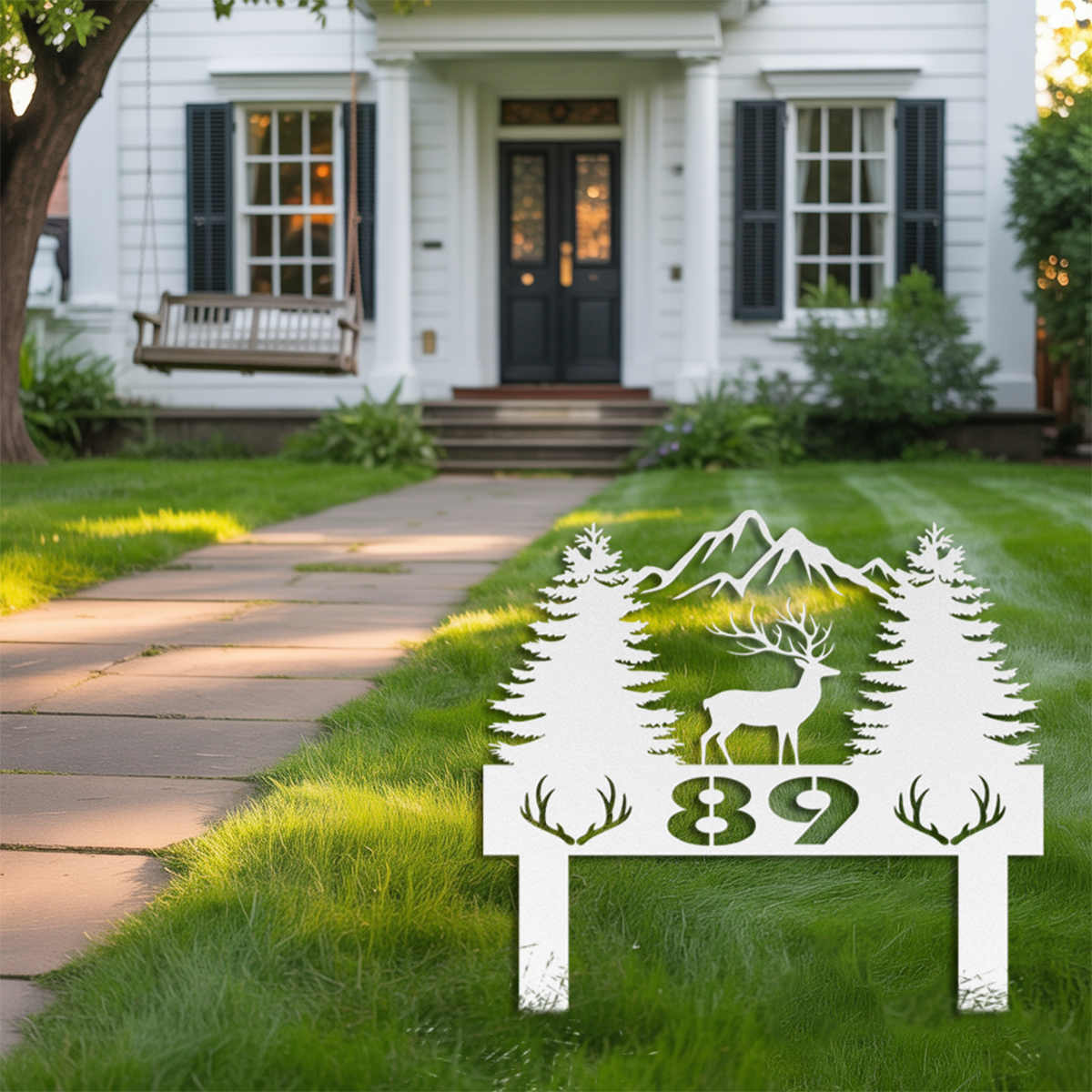 Wilderness Address Metal Sign