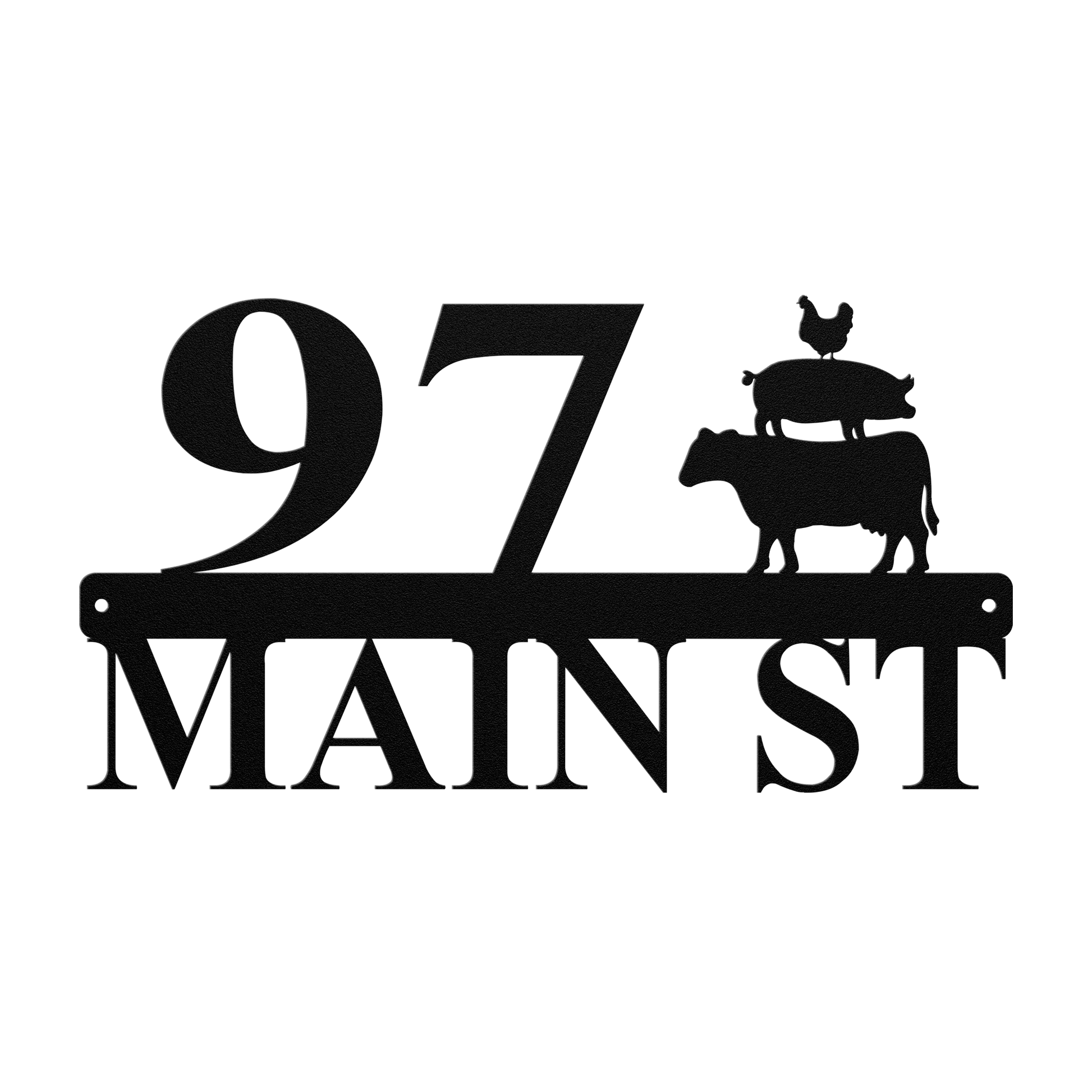 Address_Die-Cut_Metal_Sign_Black_Transparent_Mockup.png