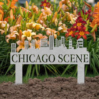 Chicago Skyline - "Chicago Scene" (Custom Design)