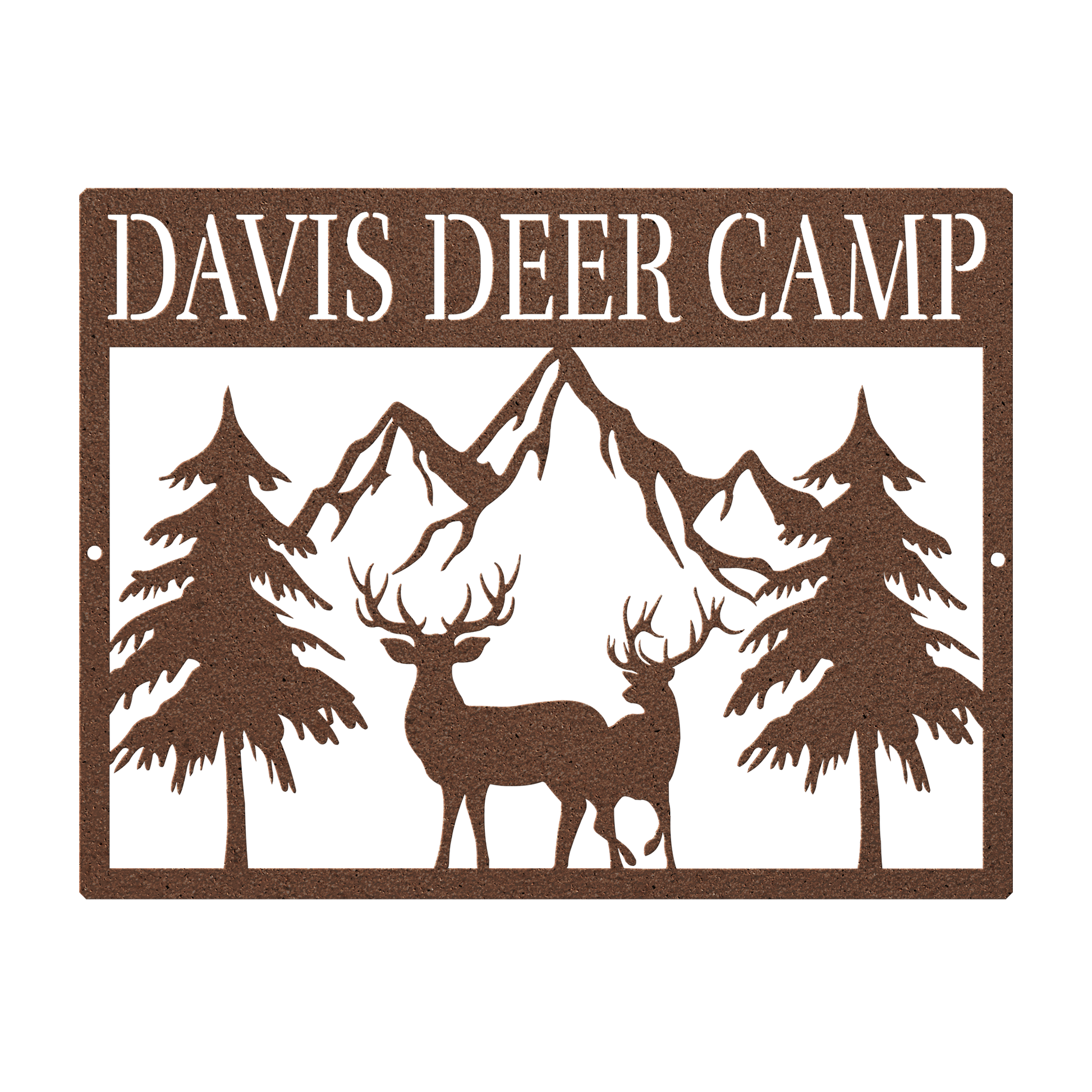 Deer_Camp_Metal_Sign_Copper_Transparent_Mockup.png