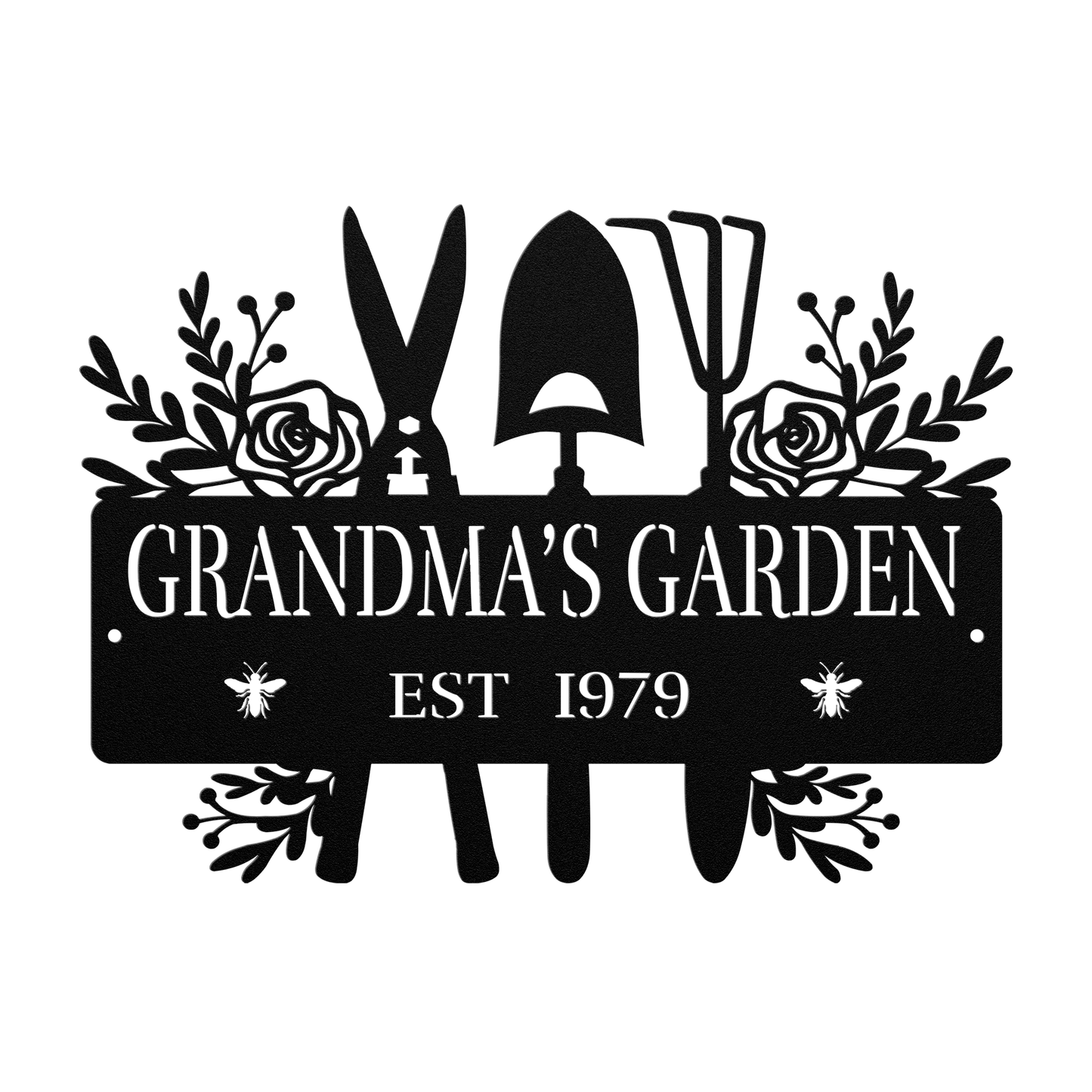 Garden_Tools_Metal_Sign_Black_Transparent_Mockup.png