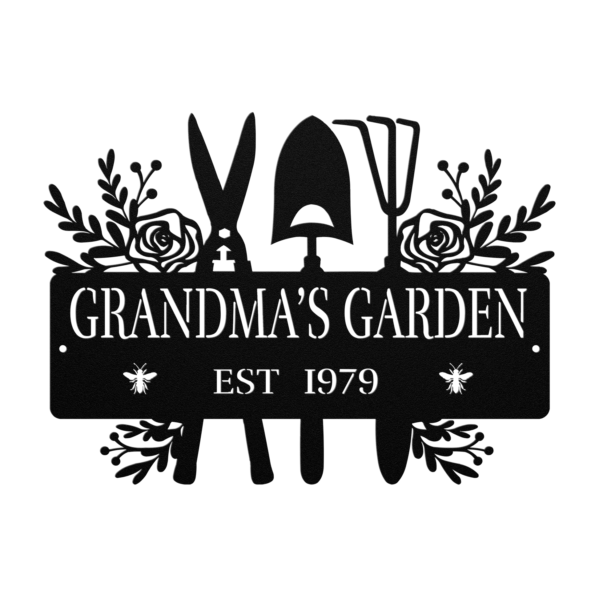 Garden_Tools_Metal_Sign_Black_Transparent_Mockup.png