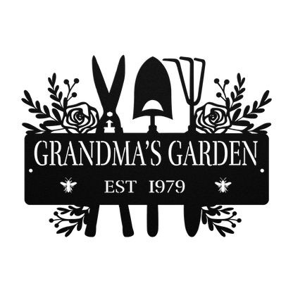 Garden_Tools_Metal_Sign_Black_Transparent_Mockup.png