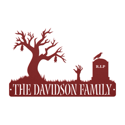 Graveyard_Halloween_Metal_Sign_Red_Transparent_Mockup.png