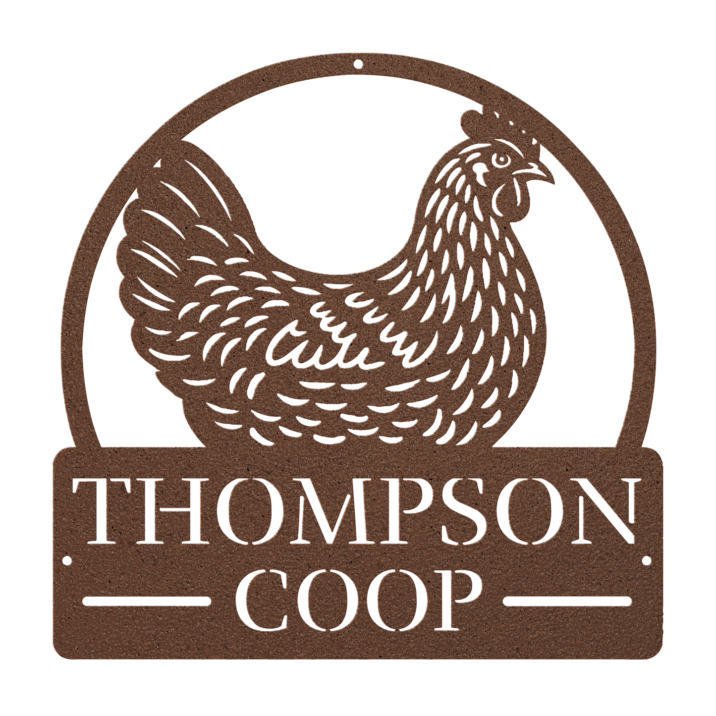 Hen_Chicken_Coop_Metal_Sign_Copper_Transparent_Mockup.png
