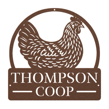 Hen_Chicken_Coop_Metal_Sign_Copper_Transparent_Mockup.png