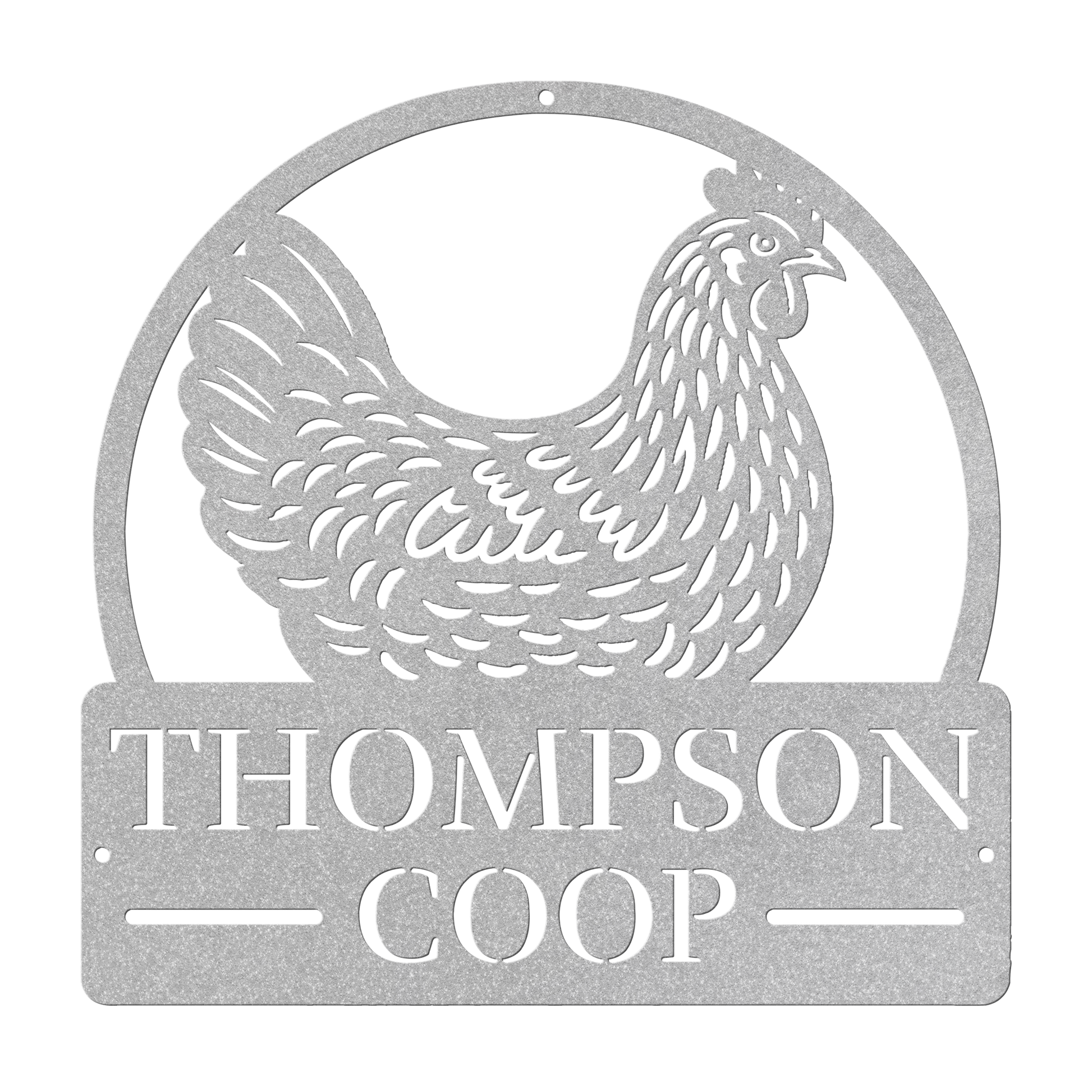 Hen_Chicken_Coop_Metal_Sign_Silver_Transparent_Mockup.png