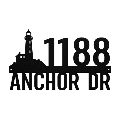 Lighthouse_Address_Metal_Sign_Black_Transparent_Mockup.png