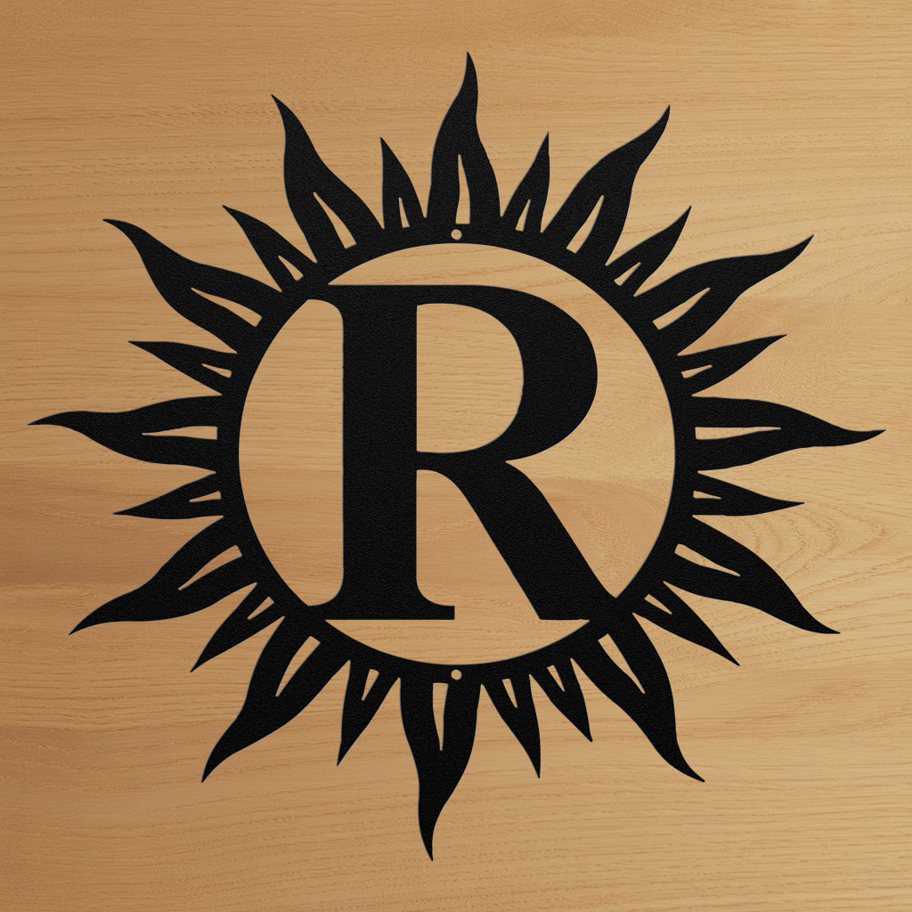 Sunburst Monogram