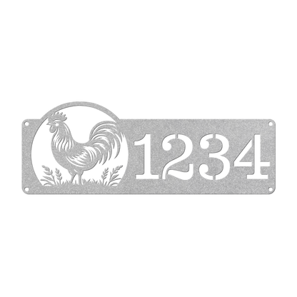 Rooster_Address_Sign_Silver_Transparent_Mockup.png