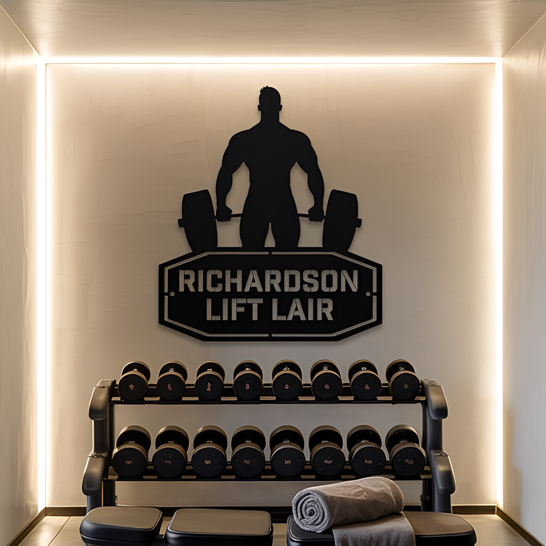 Bodybuilder #2 Metal Sign