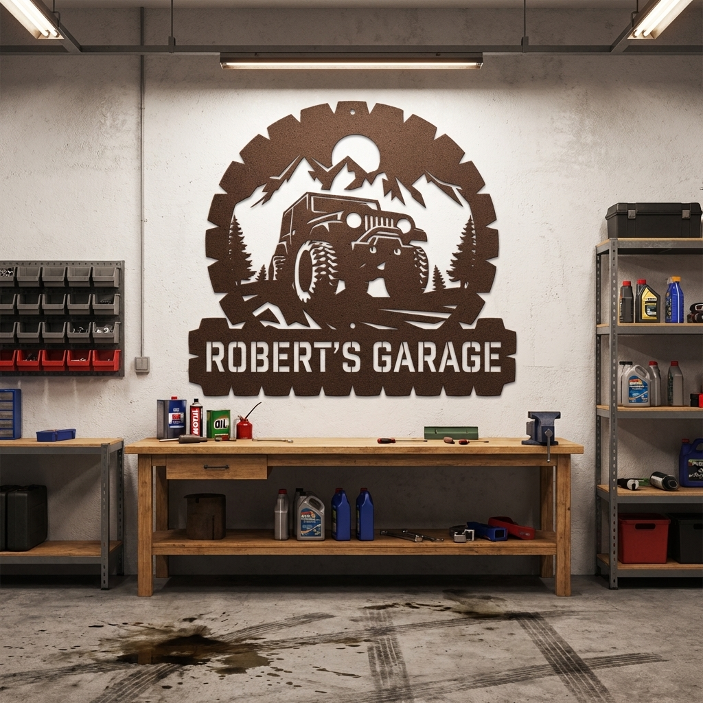 Off-Road Metal Sign