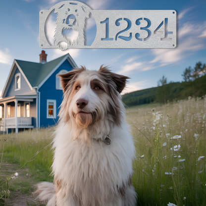Dog Address Sign