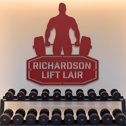 Bodybuilder #2 Metal Sign