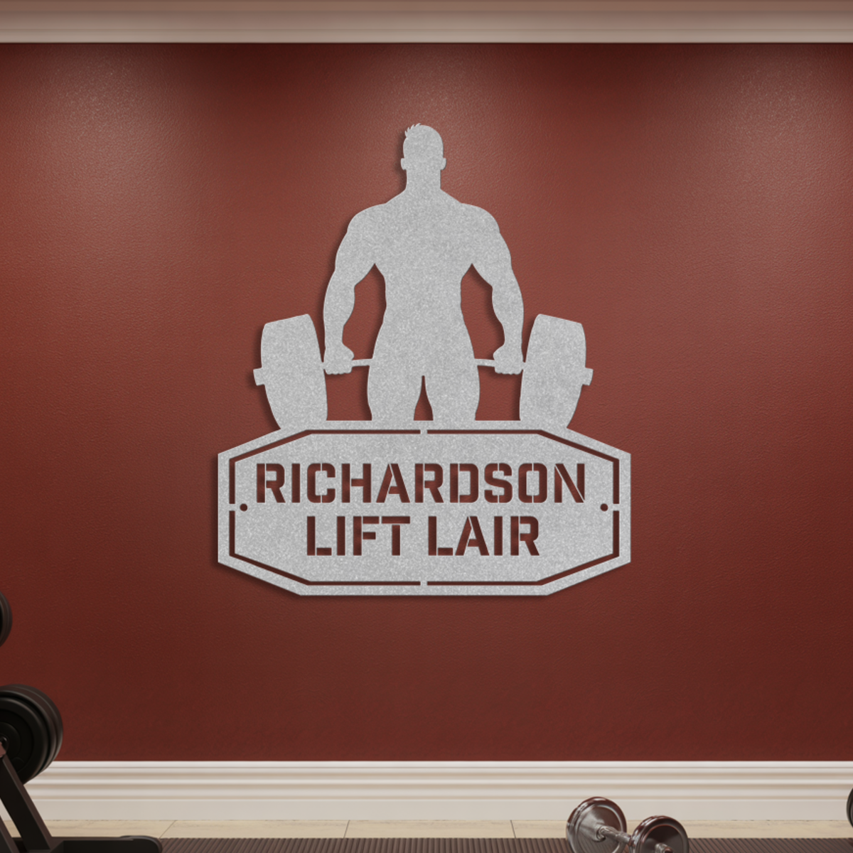 Bodybuilder #2 Metal Sign