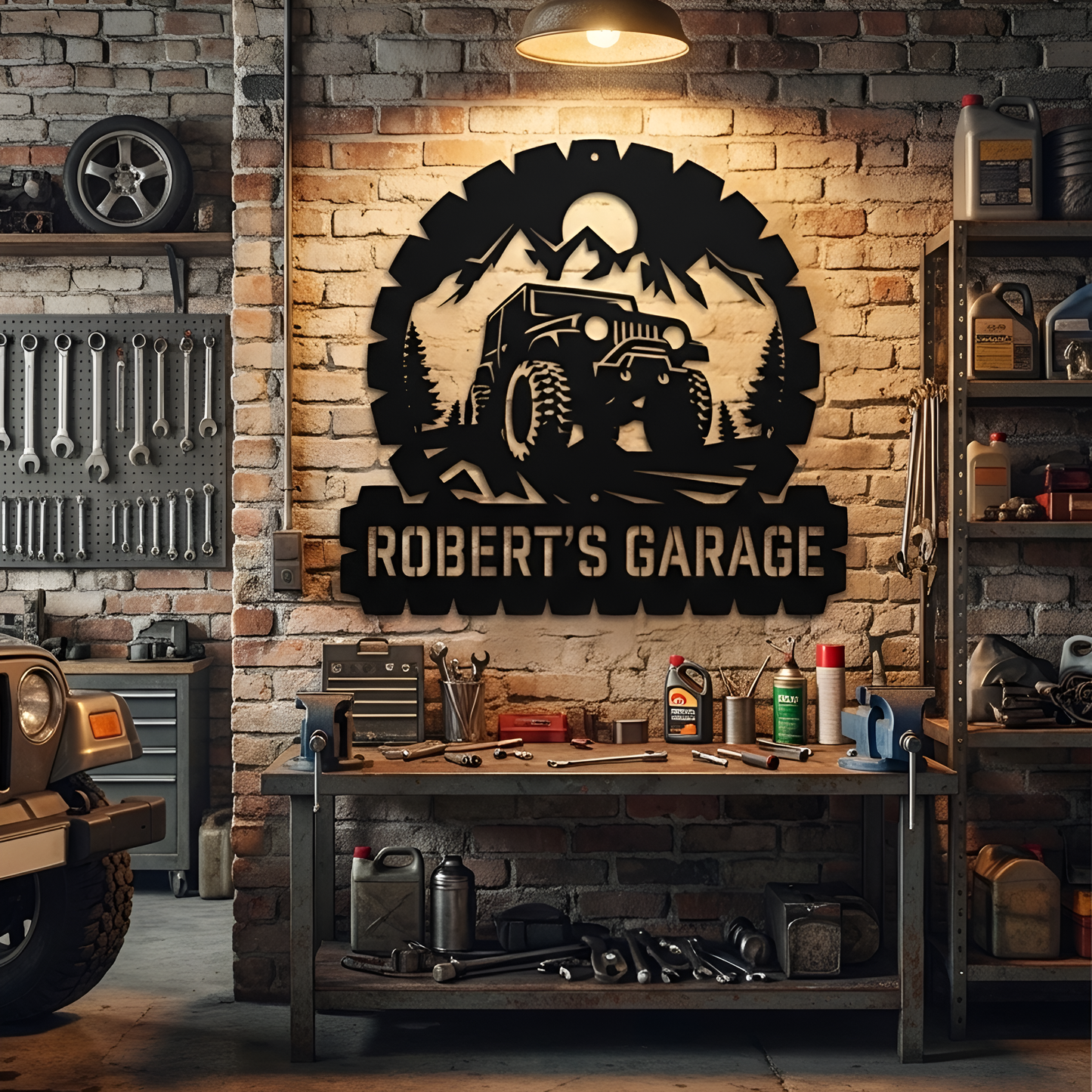 Off-Road Metal Sign