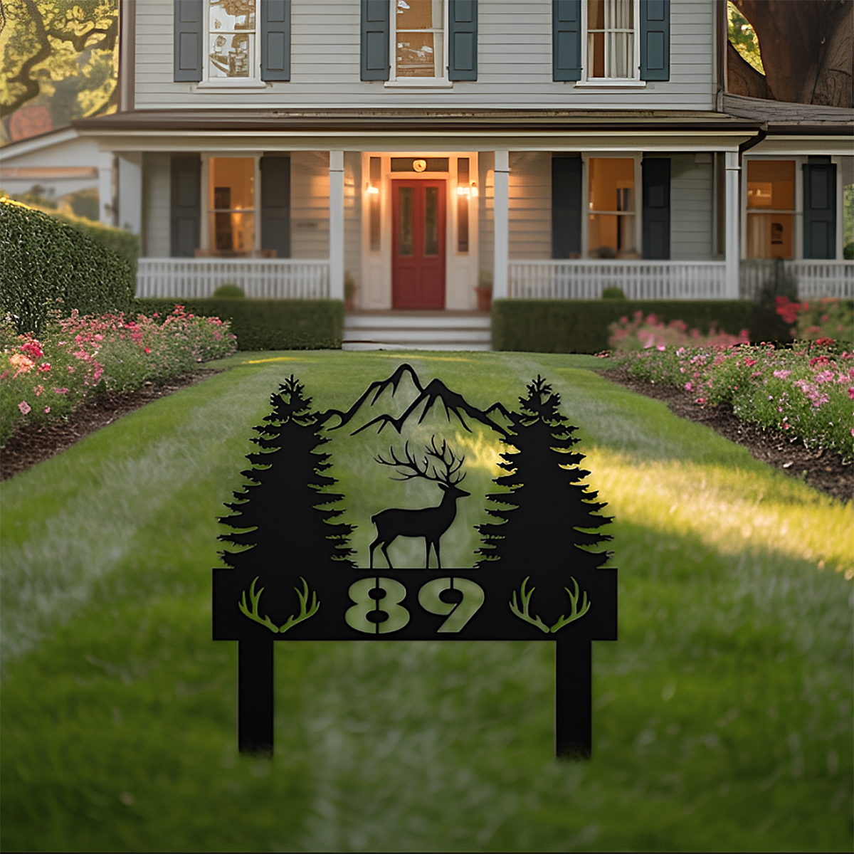 Wilderness Address Metal Sign